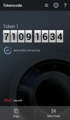 RSA SecurID android App screenshot 4